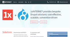 Desktop Screenshot of 1xinternet.de